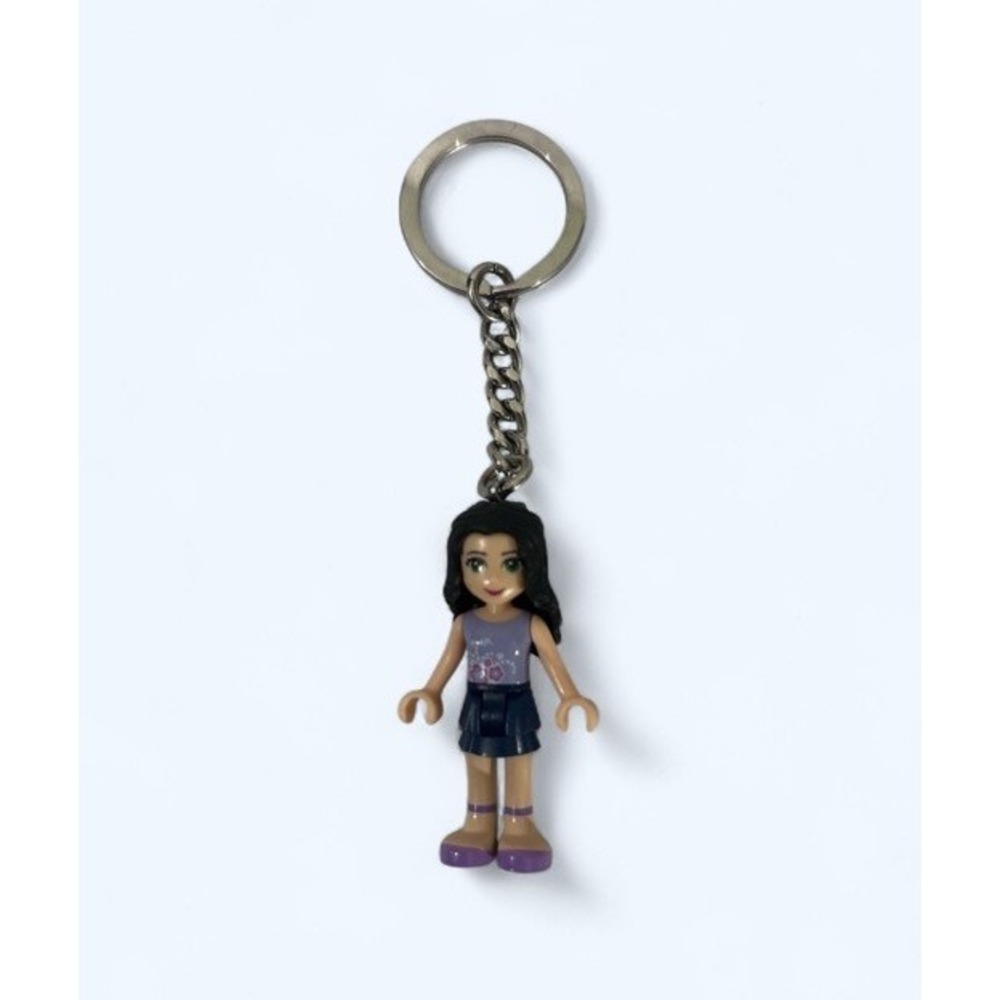 Lego Key ring Emma Dark Blue Skirt Lavender Top